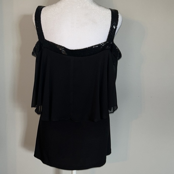 Stunning Sequin Top from Dress Barn Size Large - Picture 6 of 9